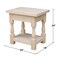 International Concepts Rectangle Tuscan End Table, 24 W, 18 L, 24 in H, Wood, Unfinished OT-17E - alternate 6